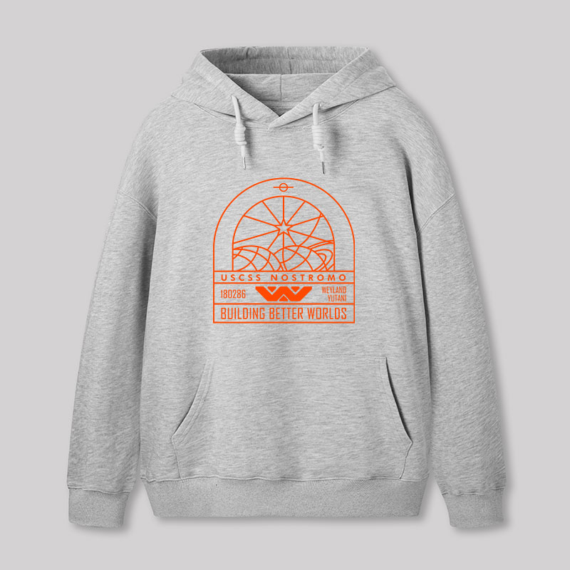 Geeksoutfit Nostromo Weyland Yutani Ship Geek Hoodie for Sale
