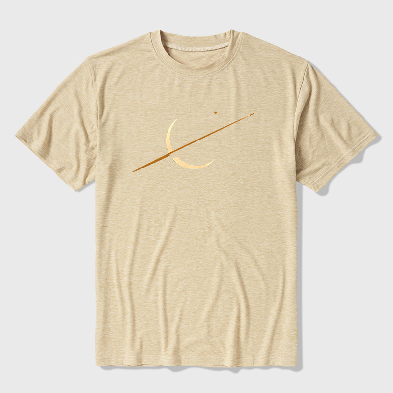 Minimal Cosmic Rocket Ultra Soft Heather Tees
