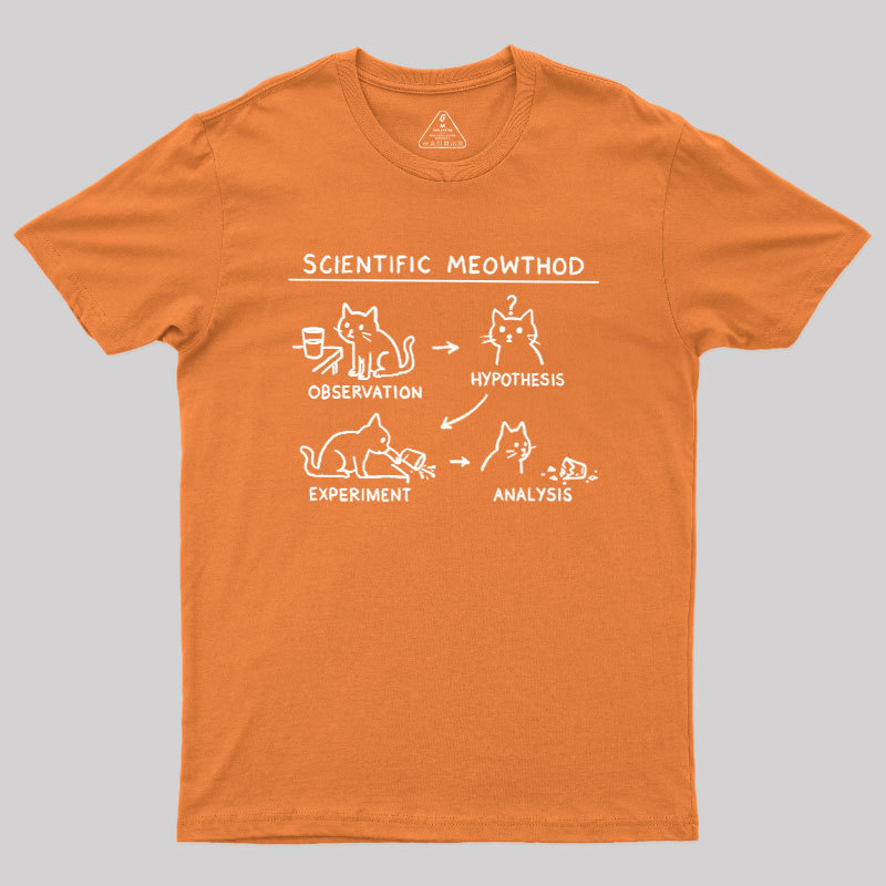 Scientific Meowthod Geek T-Shirt