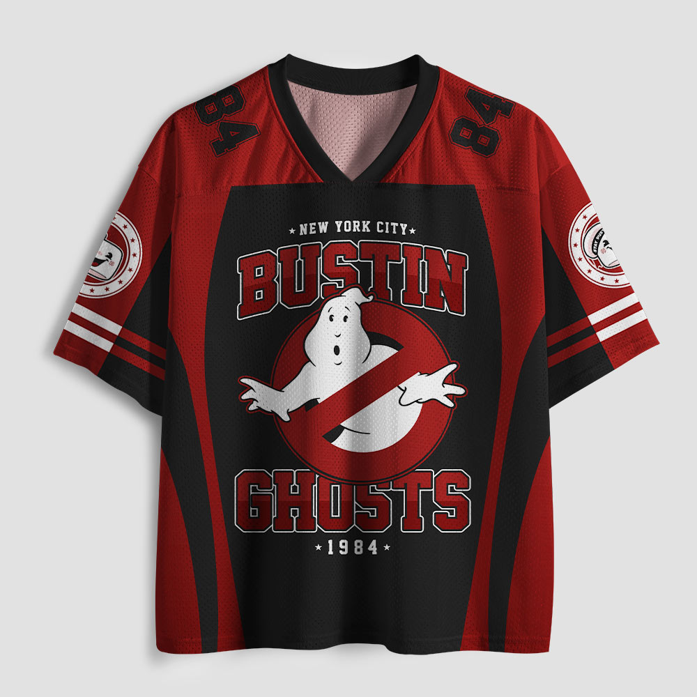 Bustin Ghosts Geek Mesh Jersey