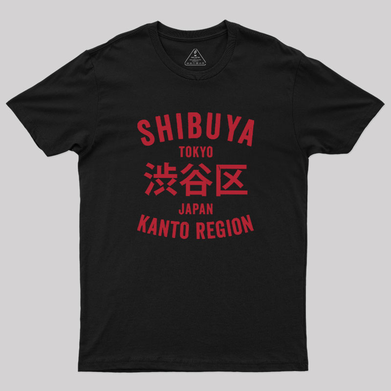 Shibuya Kanto Region Geek T-Shirt