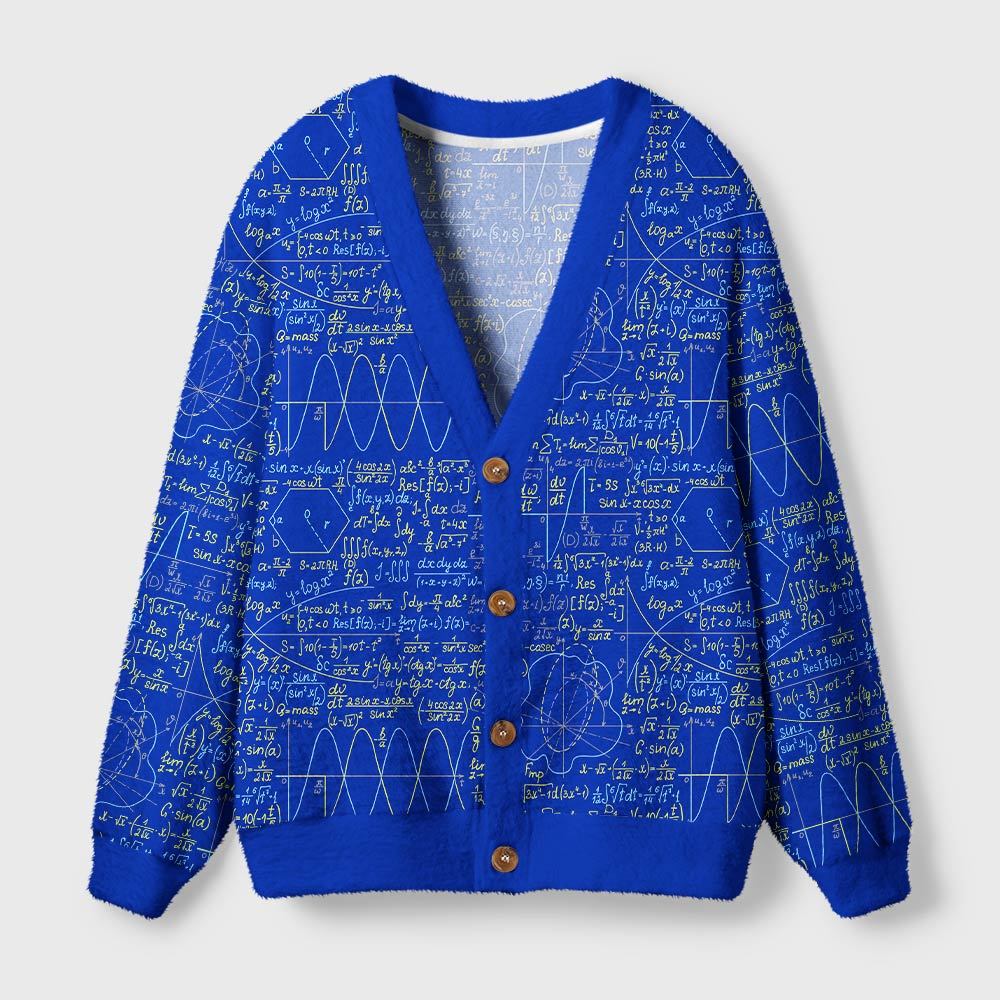Geeksoutfit Math Function Curve Geek Ugly Cardigan Sweaters  for Sale