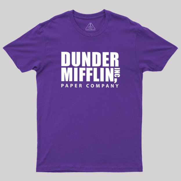 Dunder Mifflin Geek T-Shirt