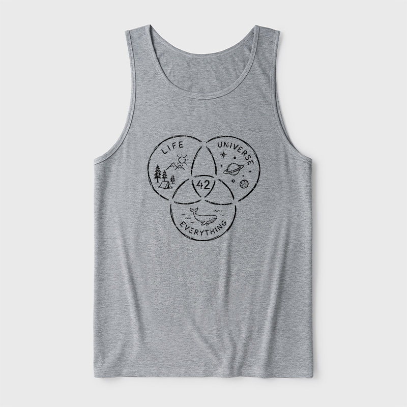 Life, the Universe & Everything Ultra Soft Heather Tank