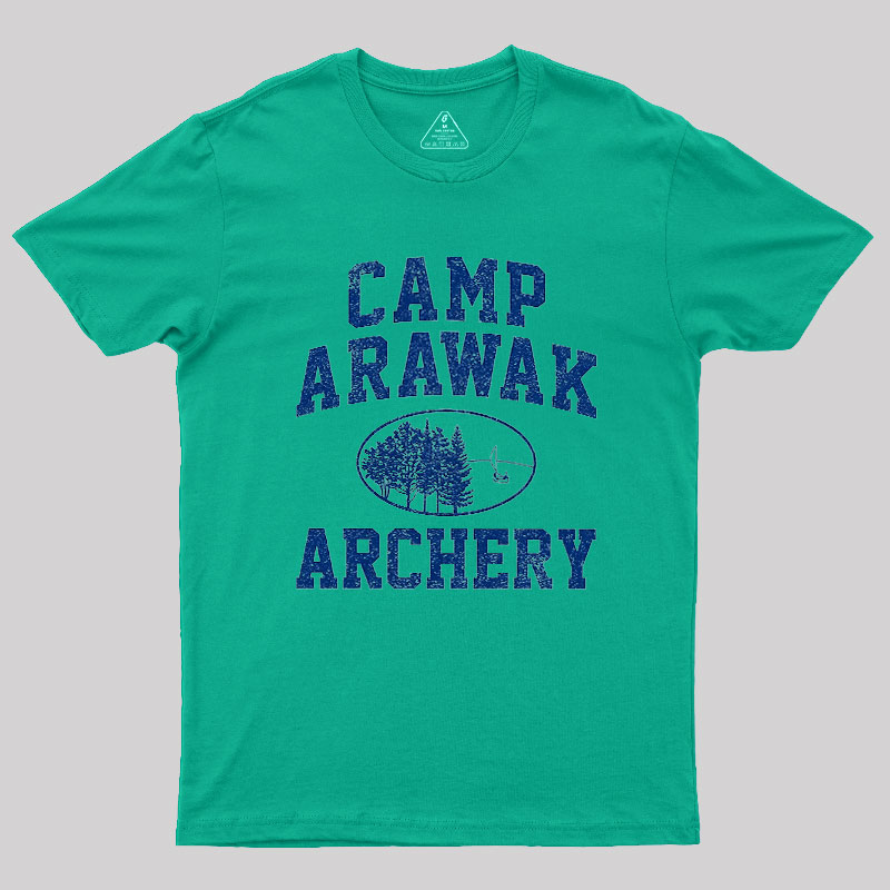 Camp Arawak Summer Camp Geek T-Shirt