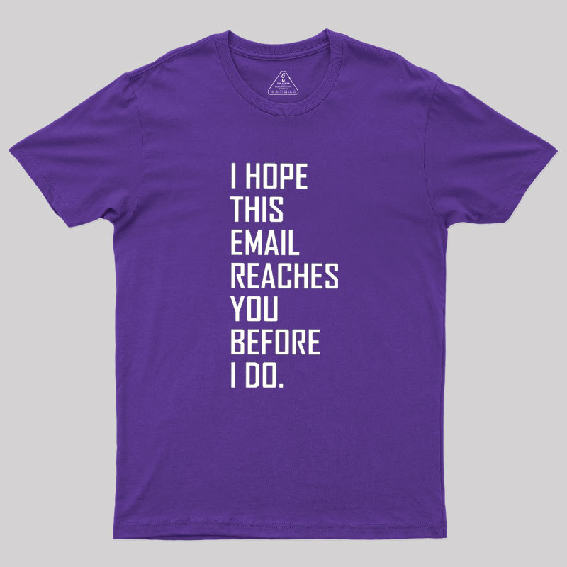 Threatening Email Geek T-Shirt