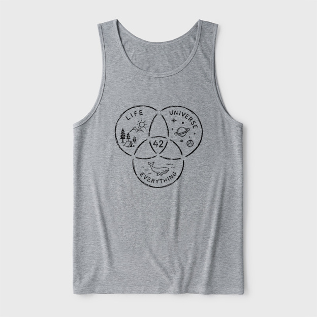 Life, the Universe & Everything Ultra Soft Heather Tank