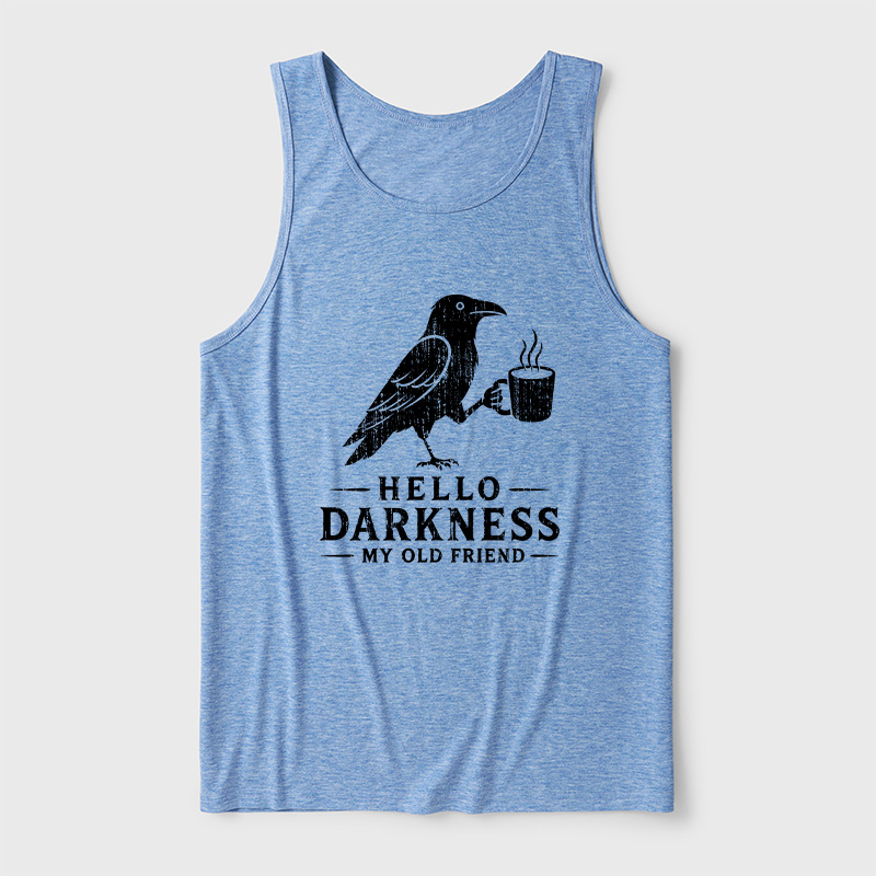 Raven Crow Coffee Ultra Soft Heather Tank