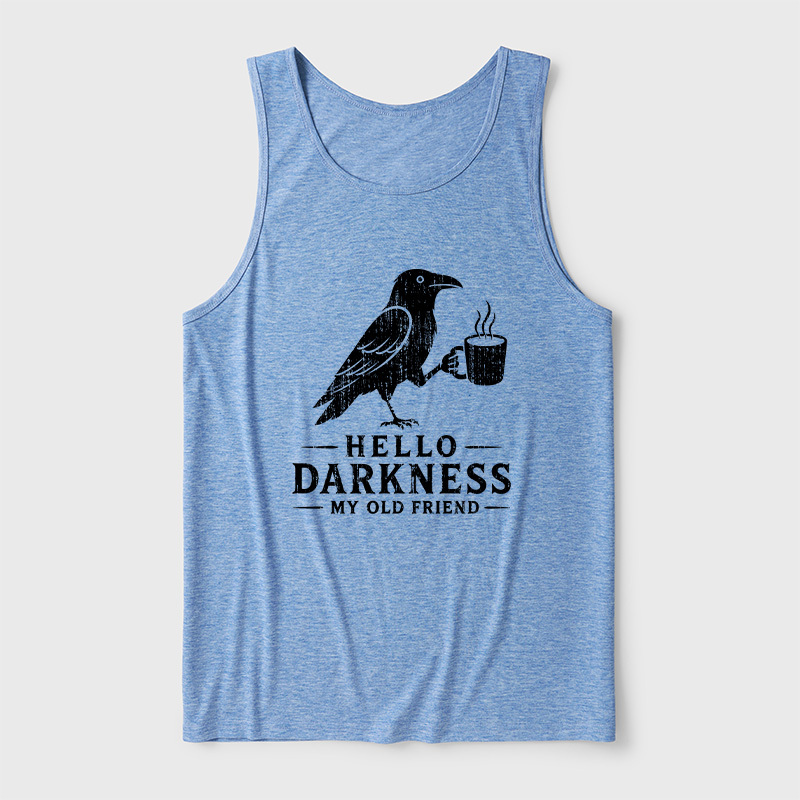 Raven Crow Coffee Ultra Soft Heather Tank