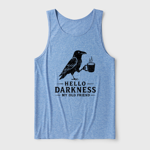 Raven Crow Coffee Ultra Soft Heather Tank