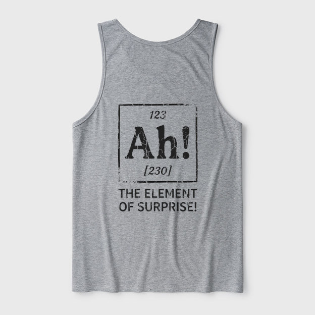 Ah! The Element Of Surprise Ultra Soft Heather Tank