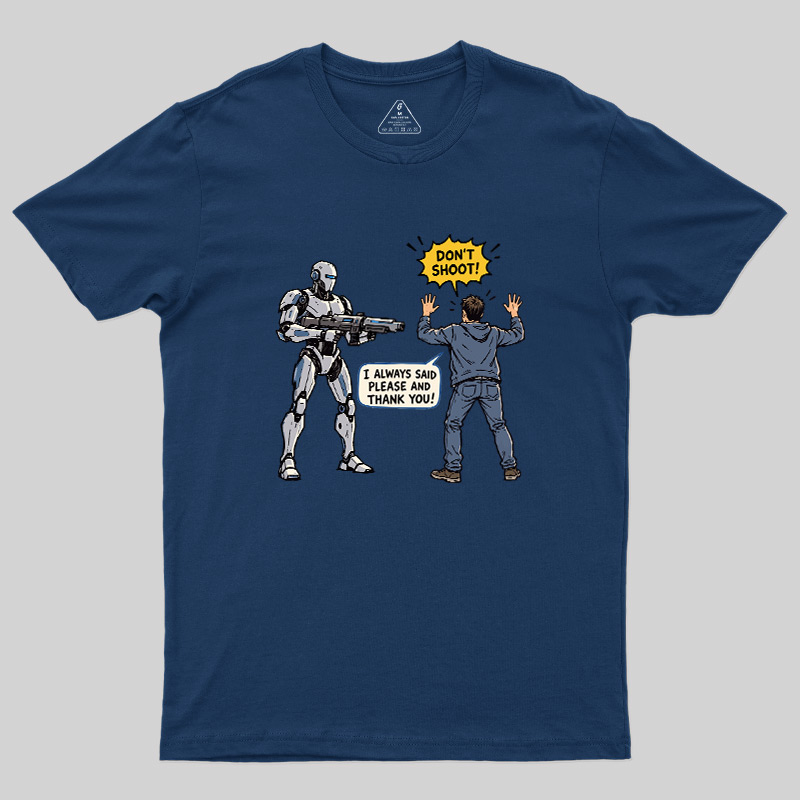 Polite Survival Geek T-Shirt