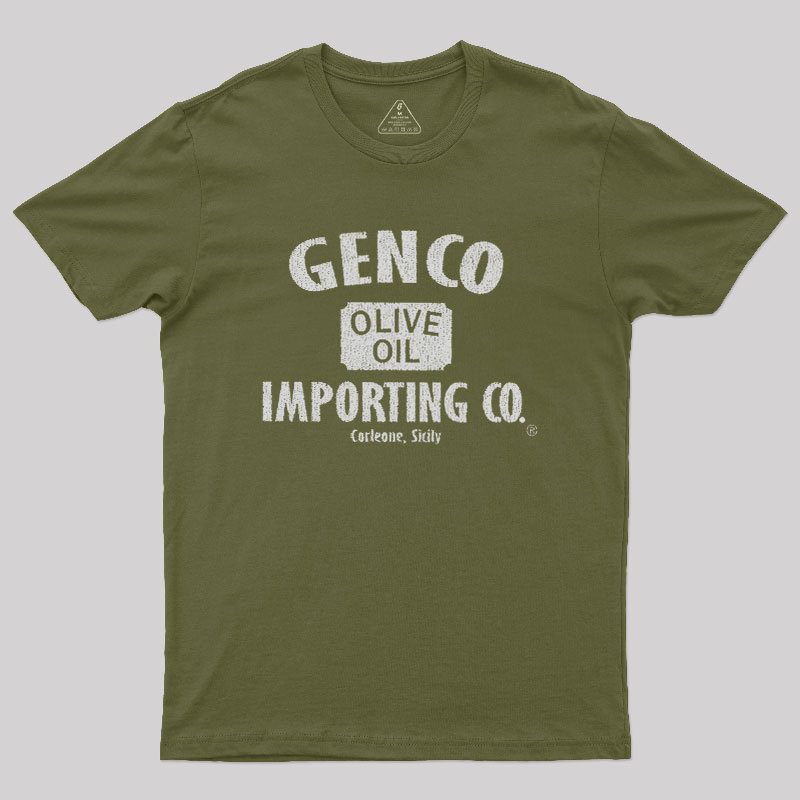 Genco Olive Oil Importing Co Geek T-Shirt