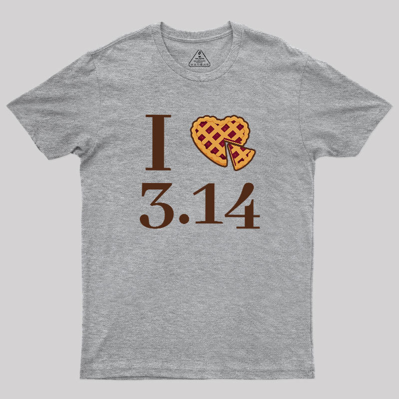 I Love Pi Geek T-Shirt
