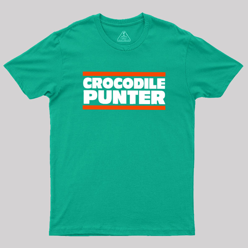Crocodile Punter Geek T-Shirt
