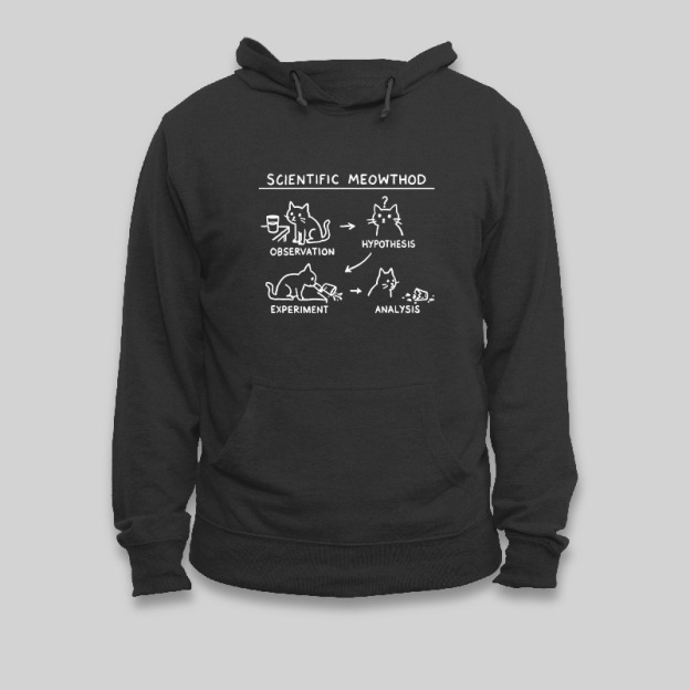 Scientific Meowthod Geek Hoodie