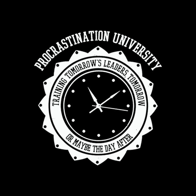 Procrastination University Geek T-Shirt