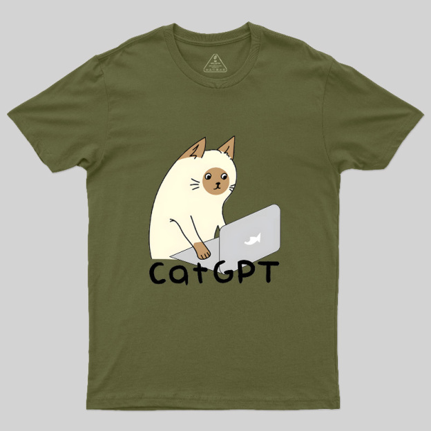 CatGPT Geek T-Shirt