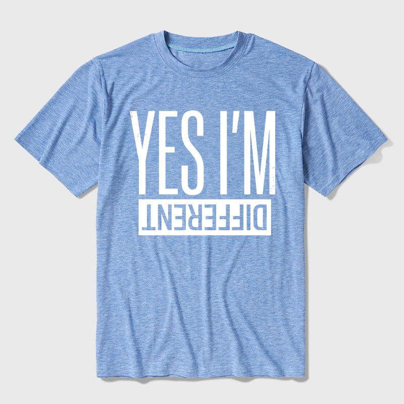 Yes I'm Different Ultra Soft Heather Tee