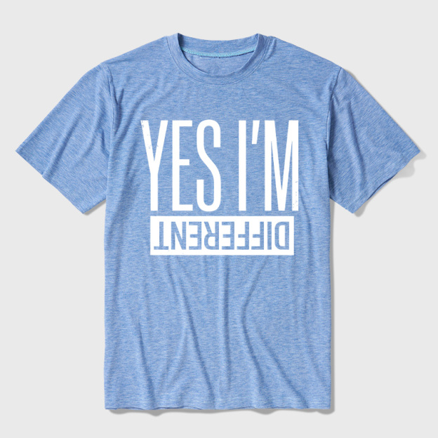 Yes I'm Different Ultra Soft Heather Tee