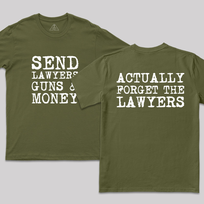 Legal Recall Front and Back Printed T-Shirt