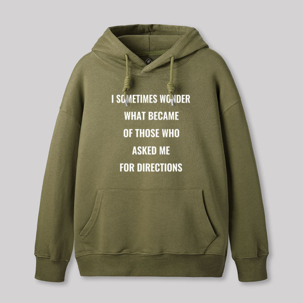 Asking For Directions Geek Hoodie