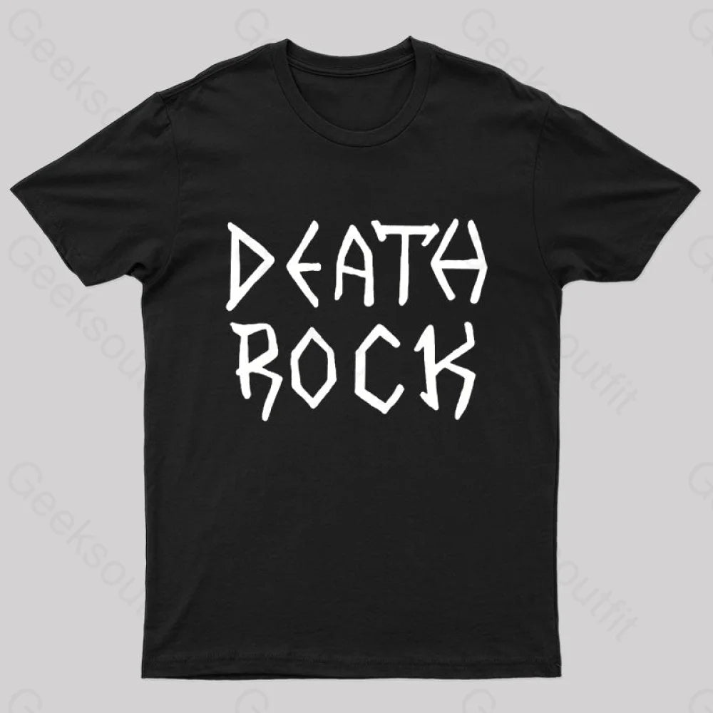 Death Rock Costume Geek T-Shirt Black / S