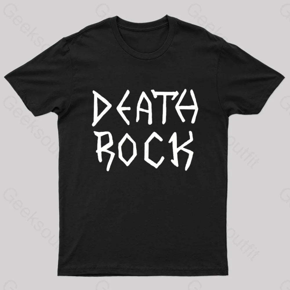 Death Rock Costume Geek T-Shirt Black / S