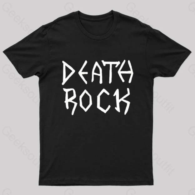 Death Rock Costume Geek T-Shirt Black / S