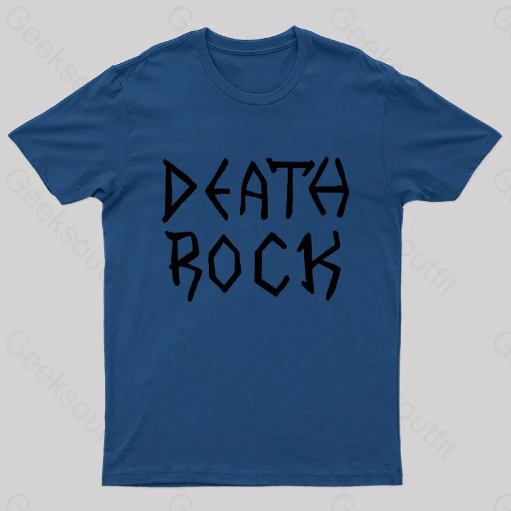 Death Rock Costume Geek T-Shirt Navy / S
