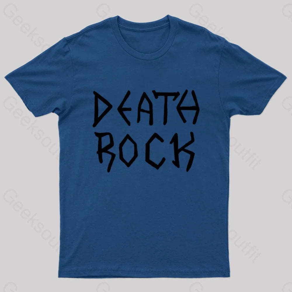 Death Rock Costume Geek T-Shirt Navy / S