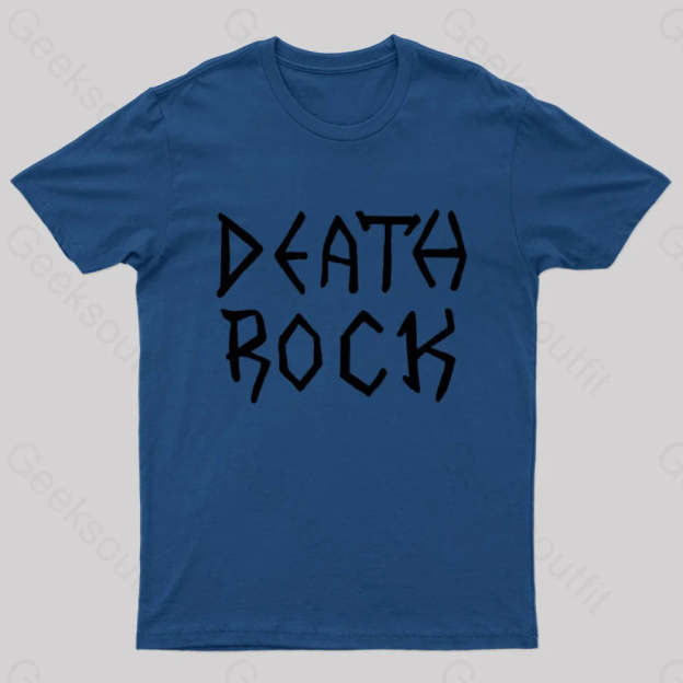 Death Rock Costume Geek T-Shirt Navy / S
