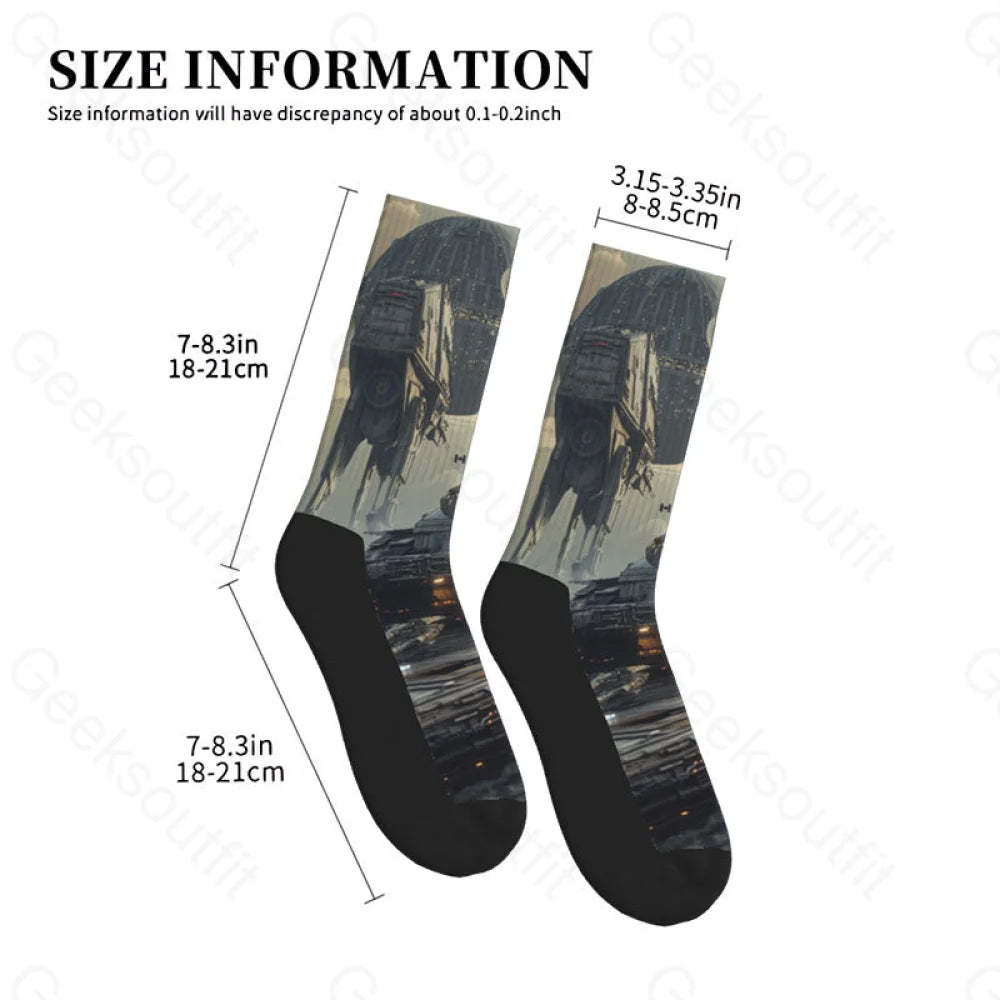 Death Star At Men’s Socks