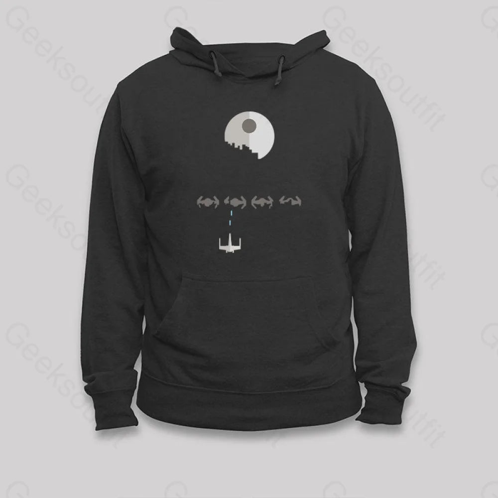 Death Star Hoodie Black / S