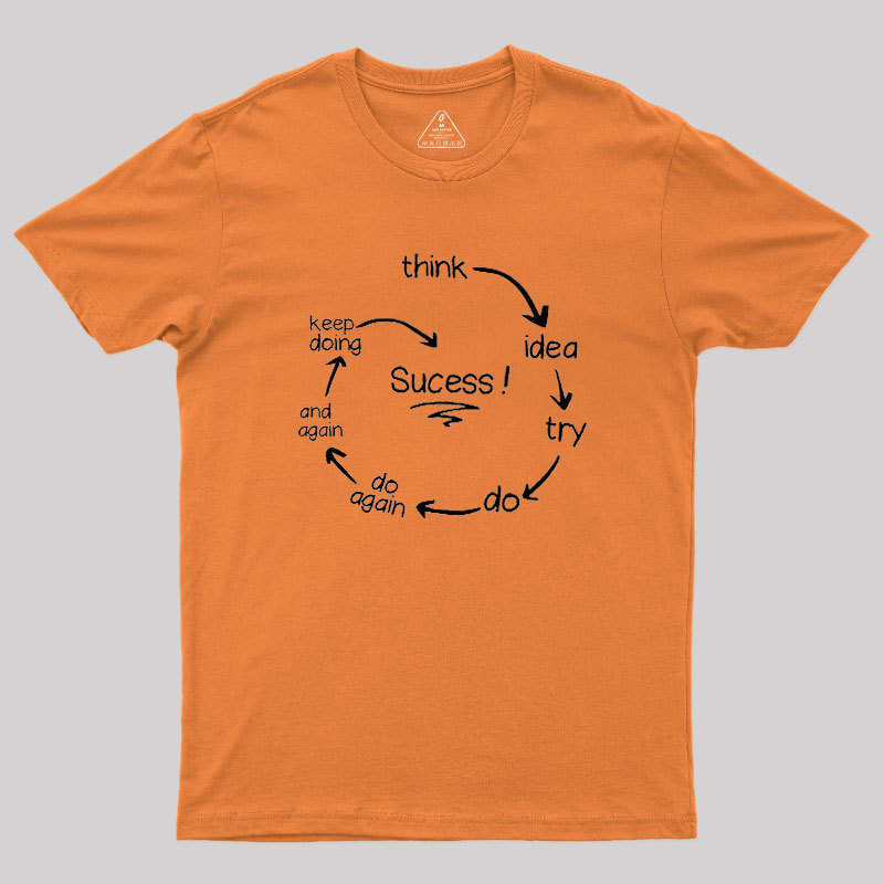 Cycle of Success Geek T-Shirt