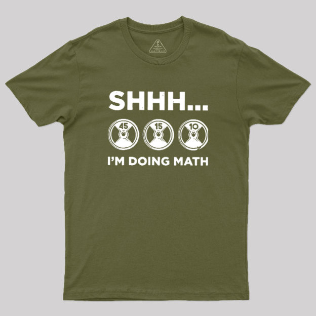 Gains Require Calculations Geek T-Shirt