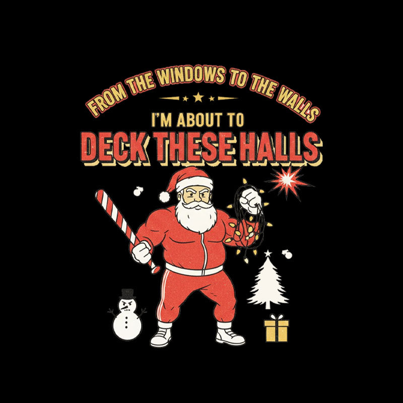 Deck the Halls Geek T-Shirt