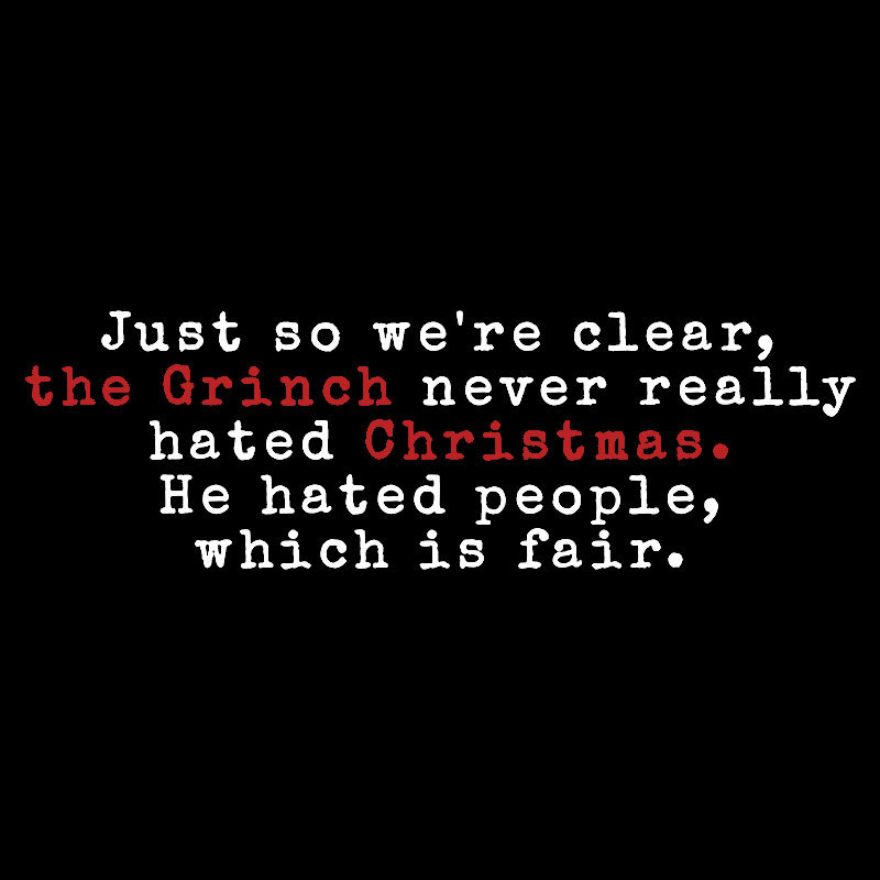 He Hated People Geek T-Shirt