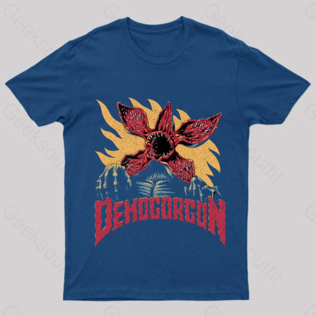Demogorgon Geek T-Shirt Navy / S