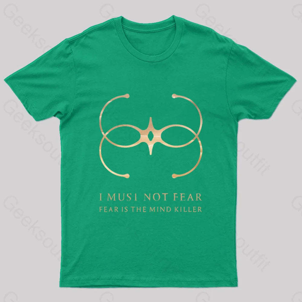 Desert Planet Faction Geek T-Shirt Green / S