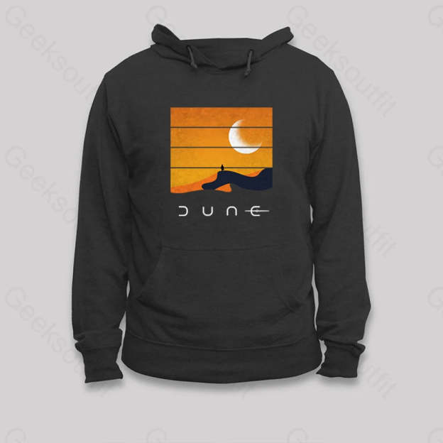 Desert Planet Hoodie Black / S