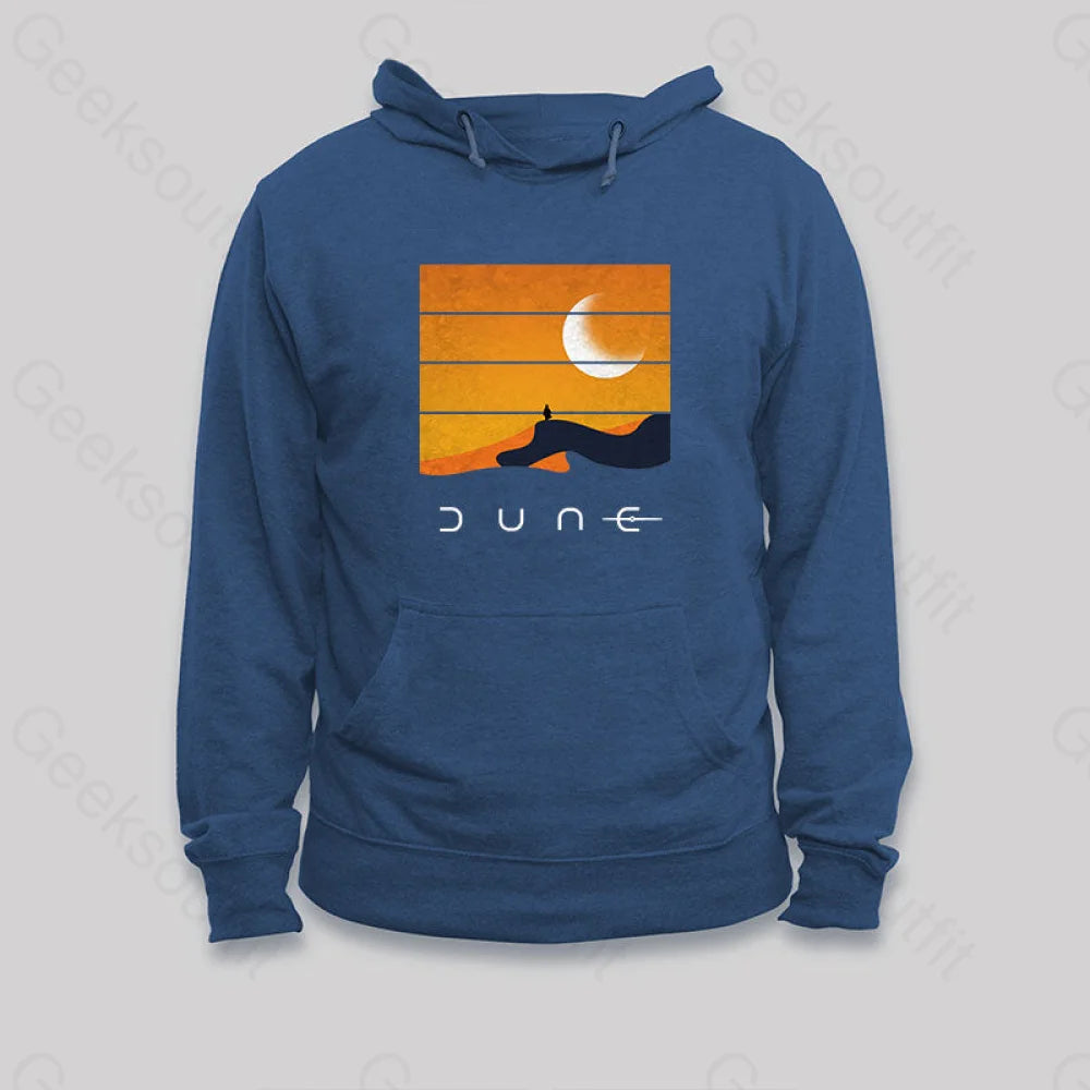 Desert Planet Hoodie Dark Blue / S