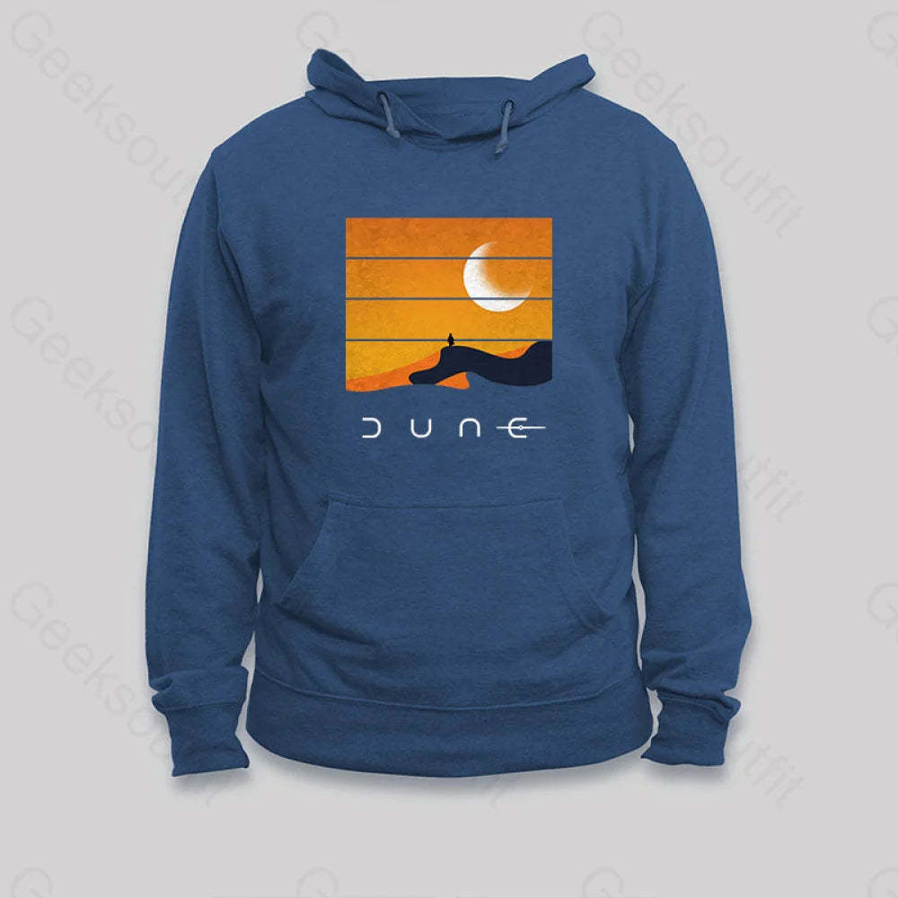Desert Planet Hoodie Dark Blue / S