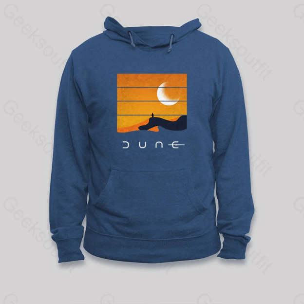 Desert Planet Hoodie Dark Blue / S
