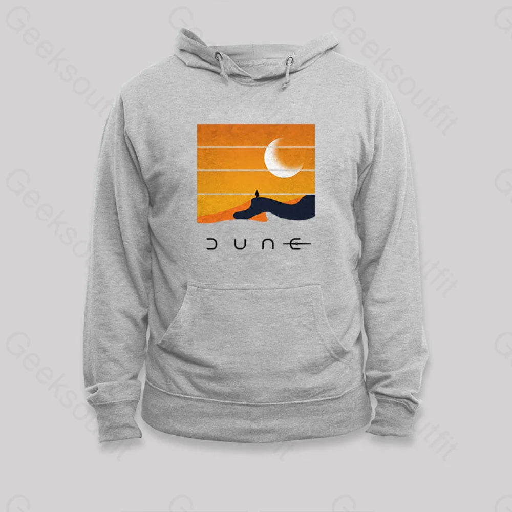 Desert Planet Hoodie Grey / S