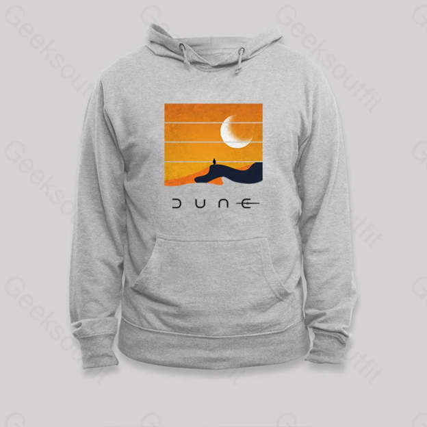 Desert Planet Hoodie Grey / S