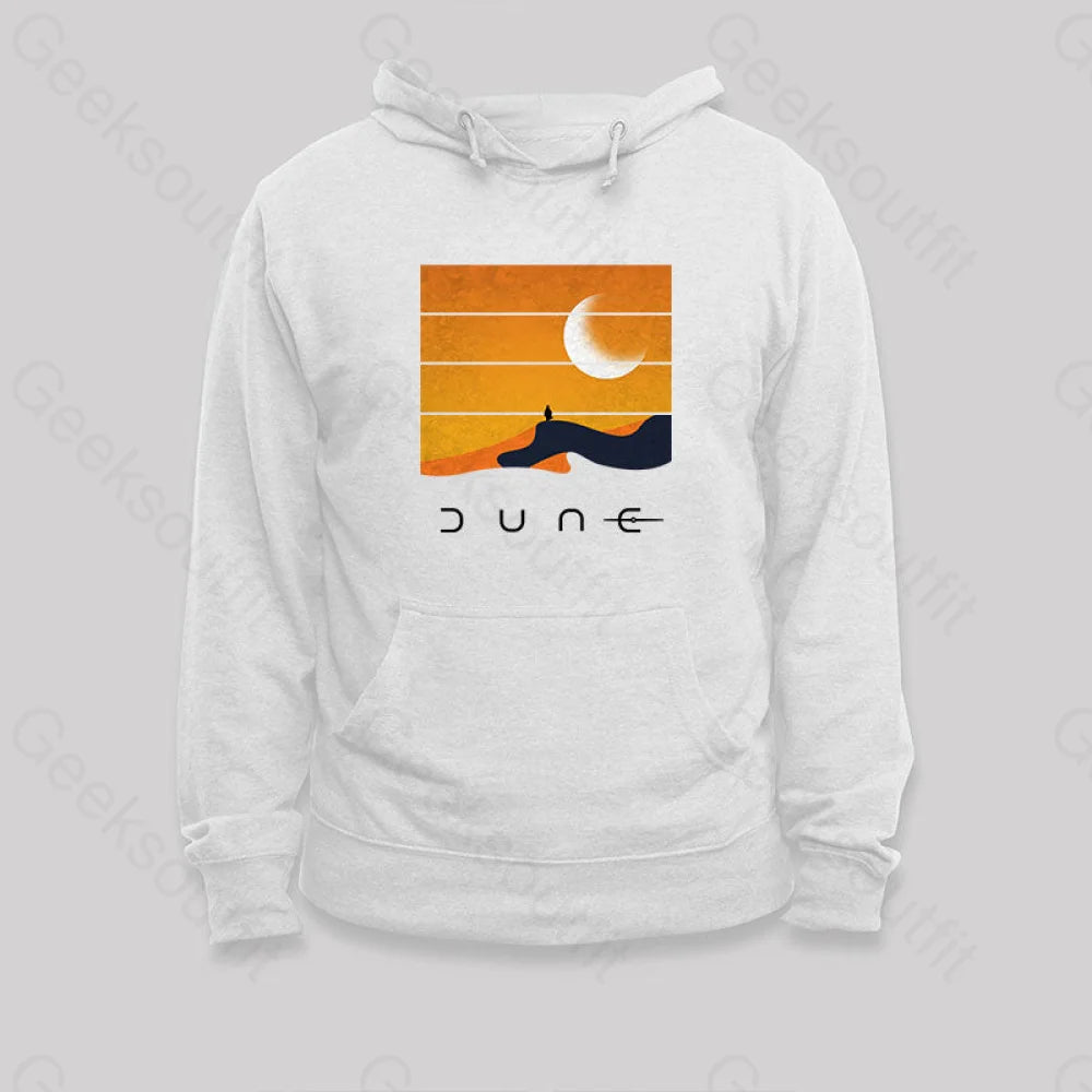 Desert Planet Hoodie White / S