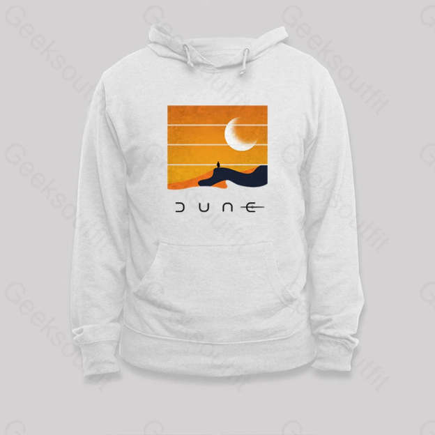 Desert Planet Hoodie White / S