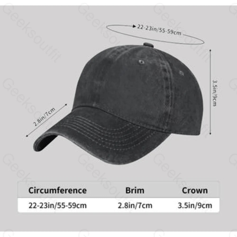 Crm-114 Washed Vintage Baseball Cap