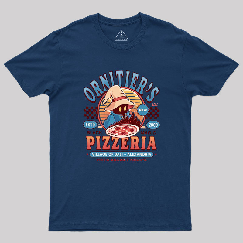 Ornitier Pizzeria Vintage Geek T-Shirt